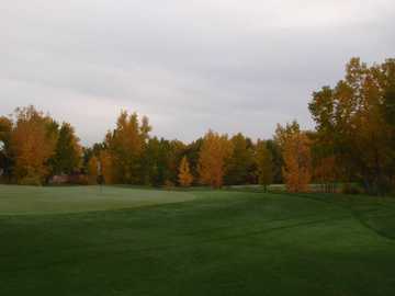 A view of green #4 at South Suburban Golf Course - Nine Hole